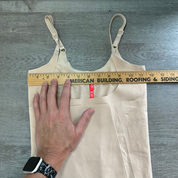 SPANX OnCore Firm Control Open-Bust Bodysuit Soft Nude Med - Picture 7 of 8